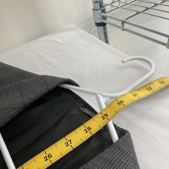 Vintage Bill Robinson‎ Men’s Gray Wool Plaid Blazer Size 36 Old Money - Picture 3 of 13